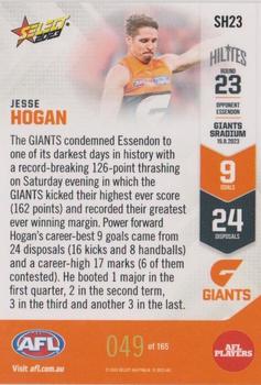 2023 Select Hilites & Rising Star AFL #SH23 Jesse Hogan Back
